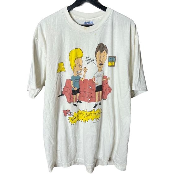 VTG 1993 Beavis & Butthead T Shirt XL - Picture 1 of 7